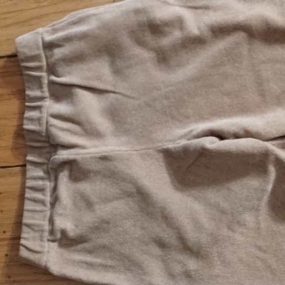 NWOT Wynne Lounge cocoa velour joggers deep pockets Sz PXXS - Picture 5 of 9